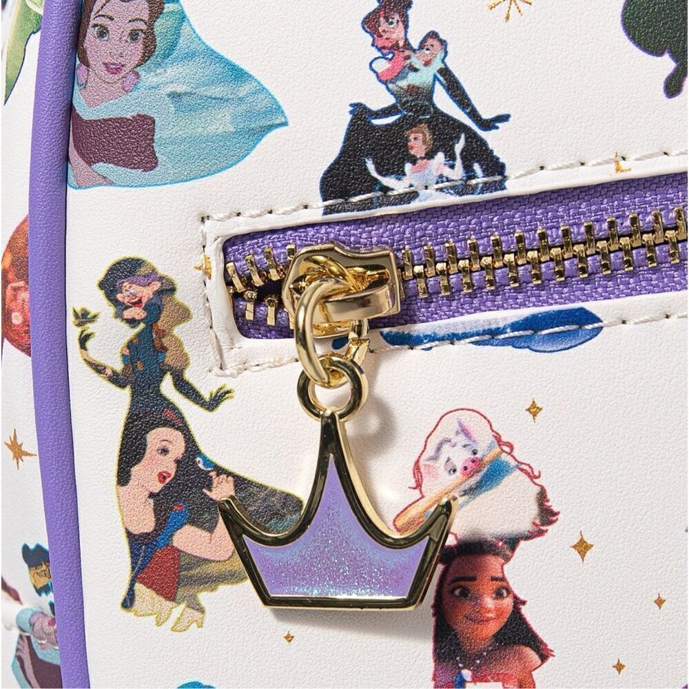 Loungefly Backpack Princess Dress Silhouettes Mini NWT - Picture 3 of 6